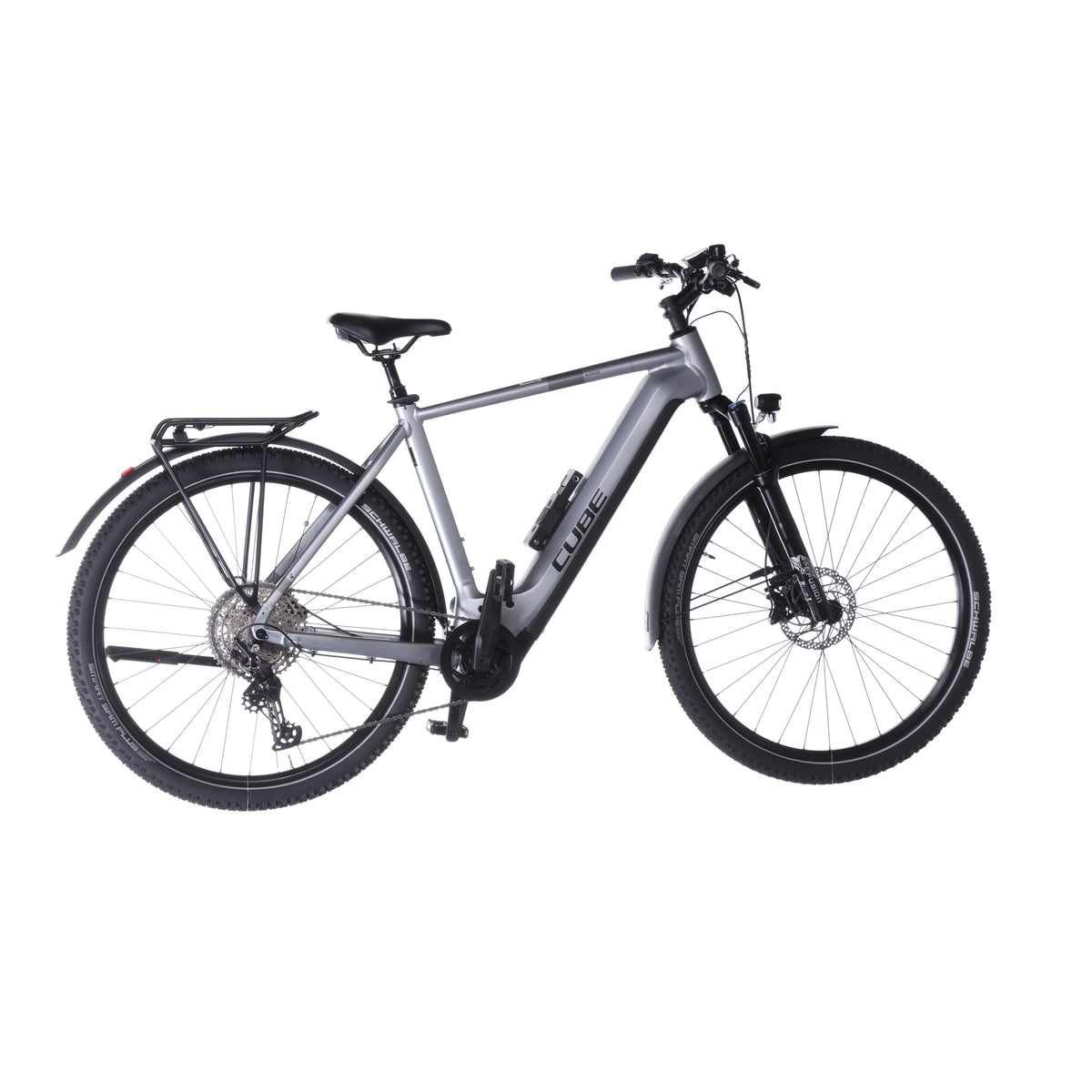 Nuride Hybrid EXC 750 Allroad polarsilver´n´black - Left view