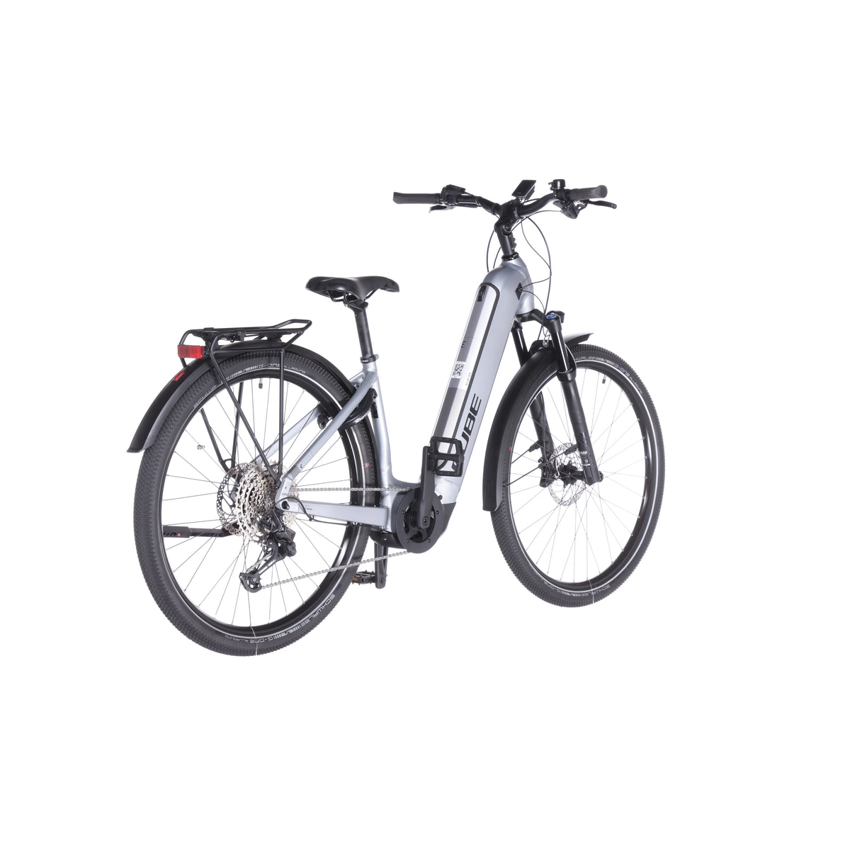 Nuride Hybrid EXC 750 Allroad polarsilver´n´black - 360° view angle 21
