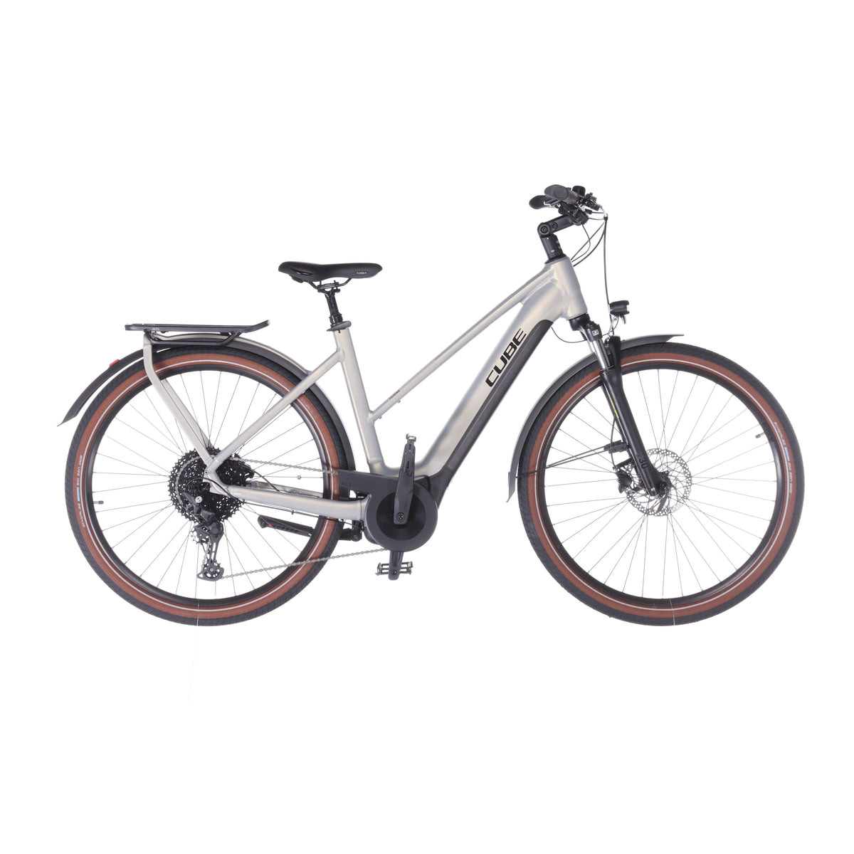 Touring Hybrid Pro 625 pearlysilver´n´black - Front view